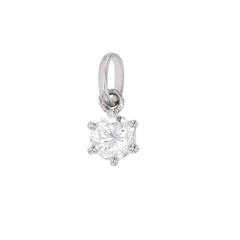 Acheter Pendentif diamant 0.44 carat or blanc 0.55g Comme neuf - 550,00 € Pendentif diamant 0.44 carat or blanc 0.55g Comme neuf - reconditionné disponible sur Gemme Les Bijoux